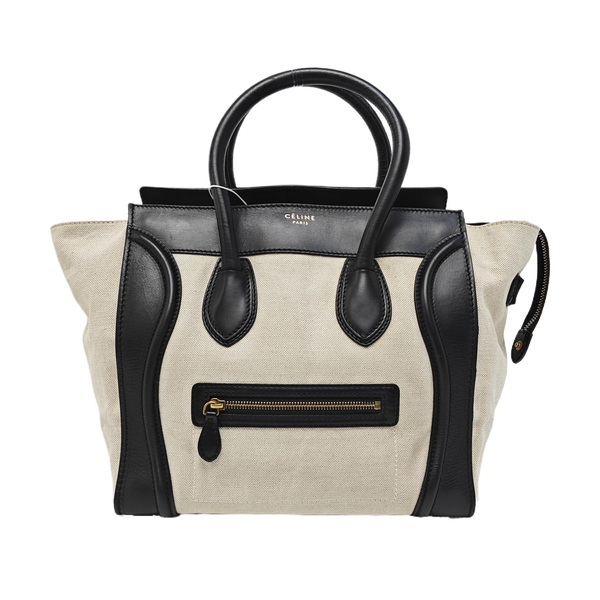 LUGGAGE Mini Canvas White