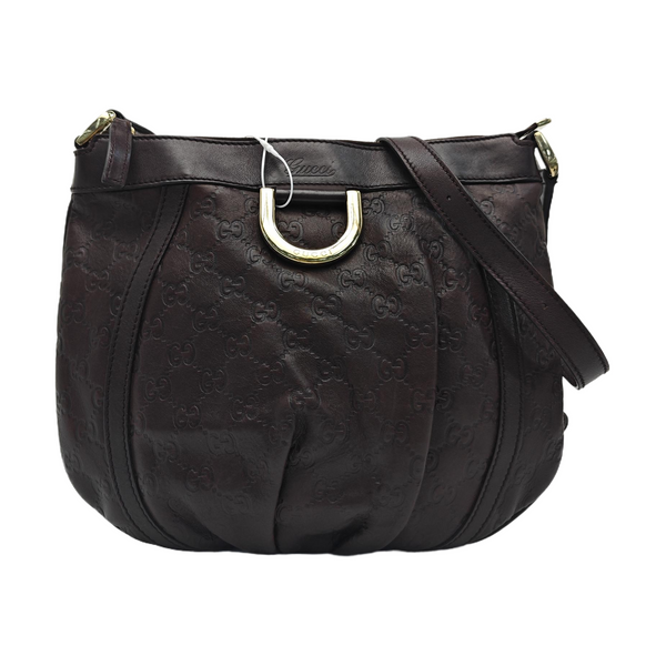 Abbey Monogram Calfskin Brown