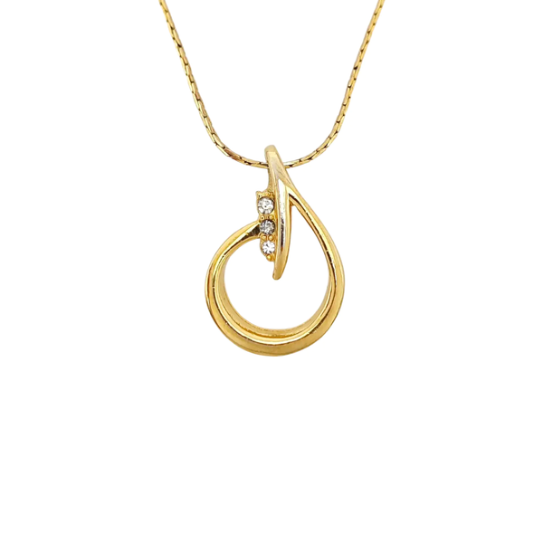 G Chain Metal Gold Necklace