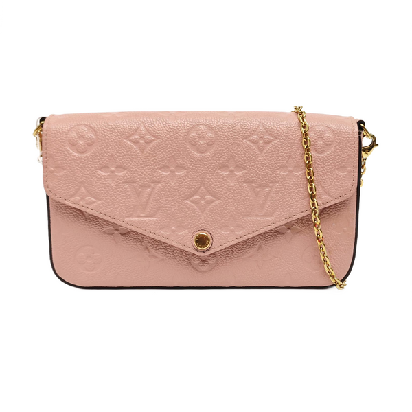 FÉLICIE Monogram Calfskin Pink