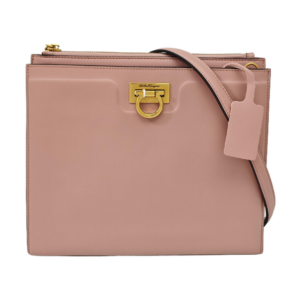 Gancini Leather Pink