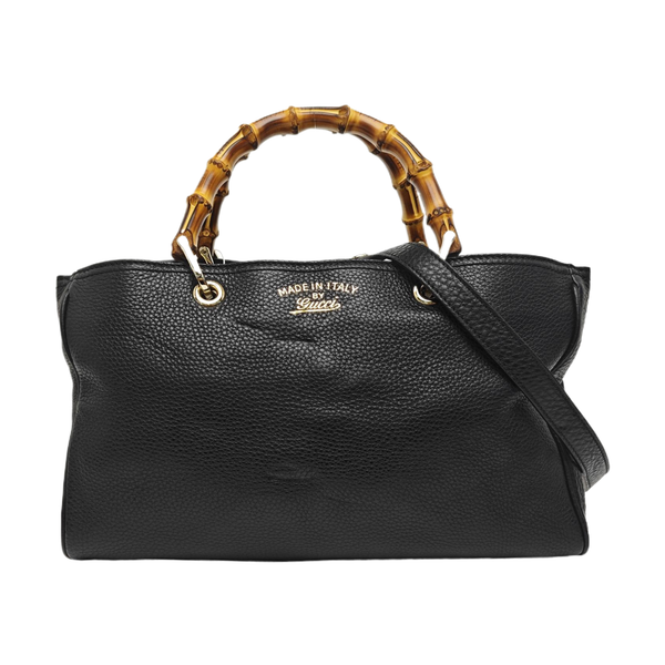 Bamboo 1947 Medium Calfskin Black