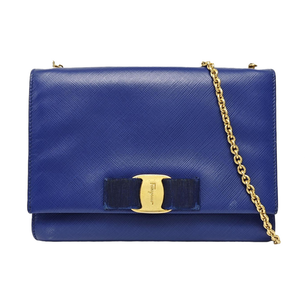 Ginny Calfskin Blue