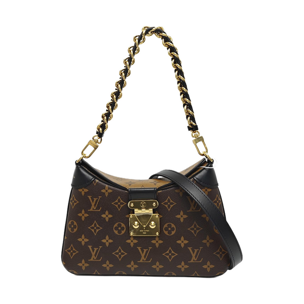 TWINNY Monogram Coated Canvas Brown