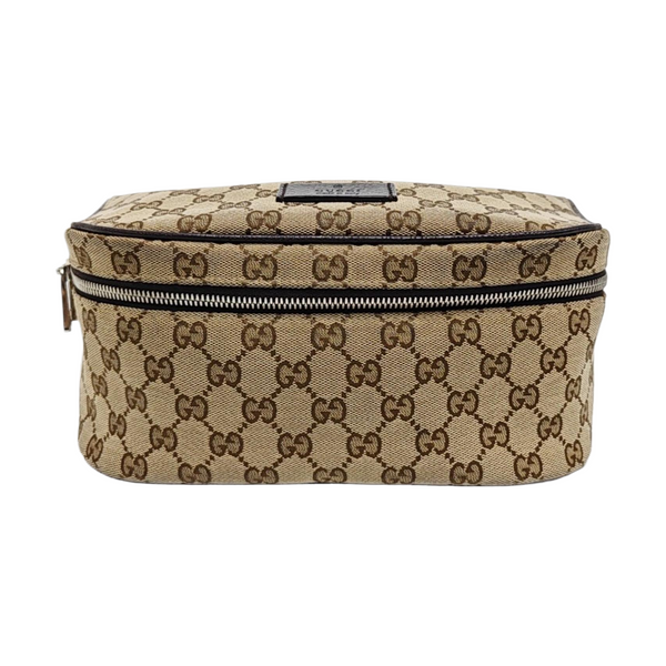 Monogram Canvas Belt Bag Beige