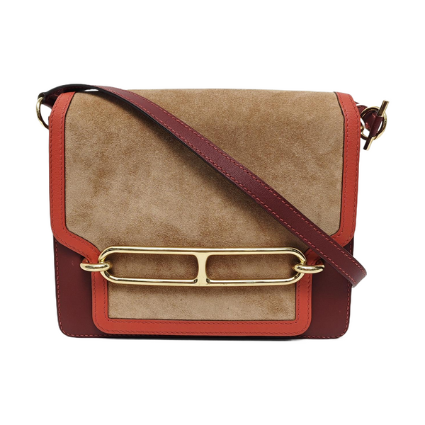 Roulis Small Suede Brown