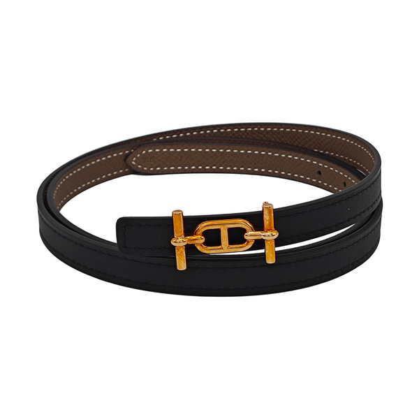 Leather Belt Black