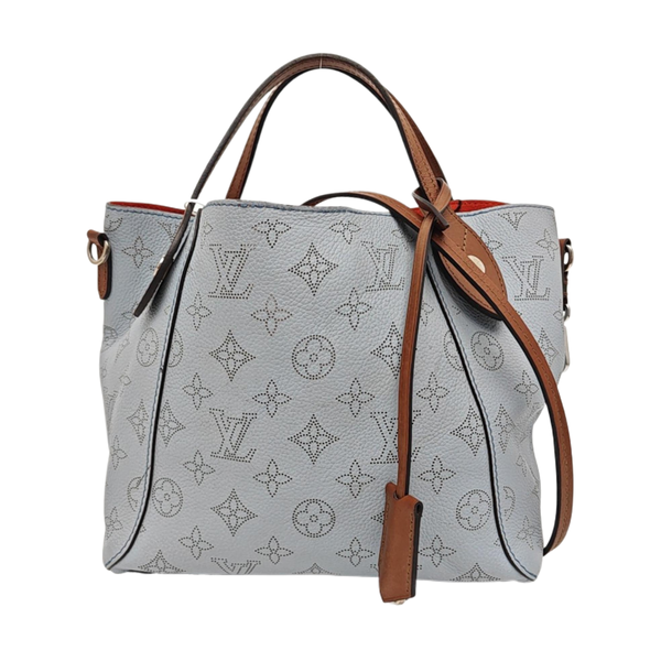 HINA PM Monogram Calfskin Blue