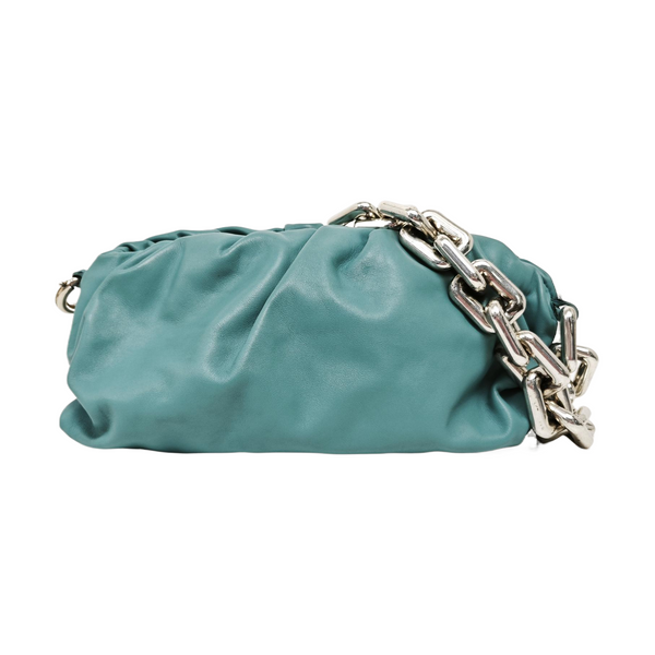 The Pouch Mini Calfskin Blue