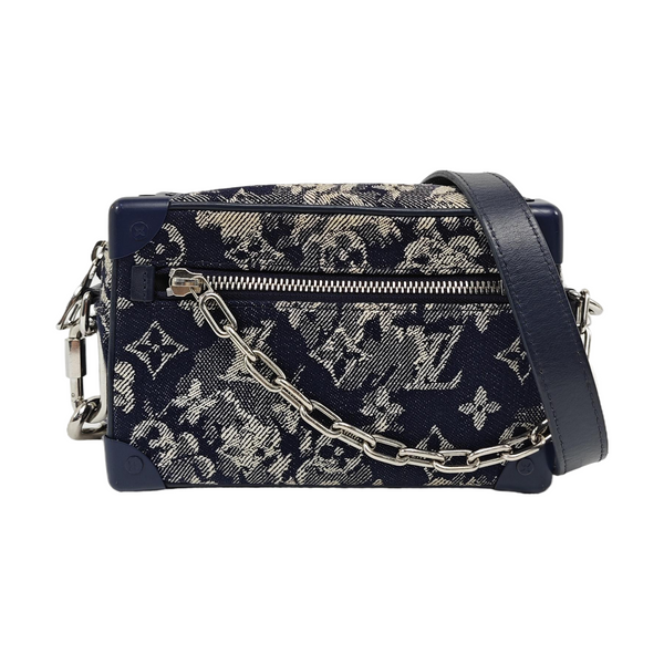 SOFT TRUNK Mini Monogram Denim Blue