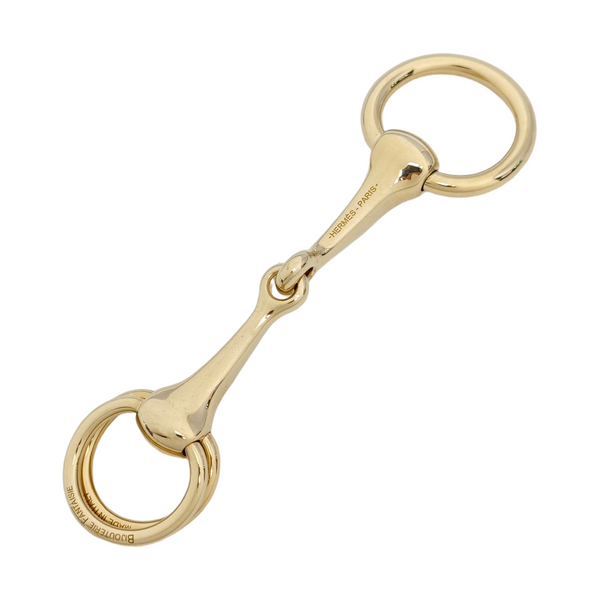 Metal Bag Charm Gold