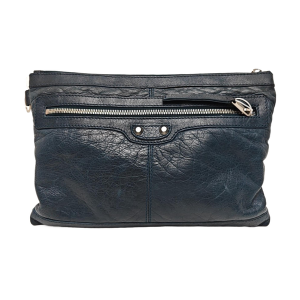 Calfskin Clutch Blue