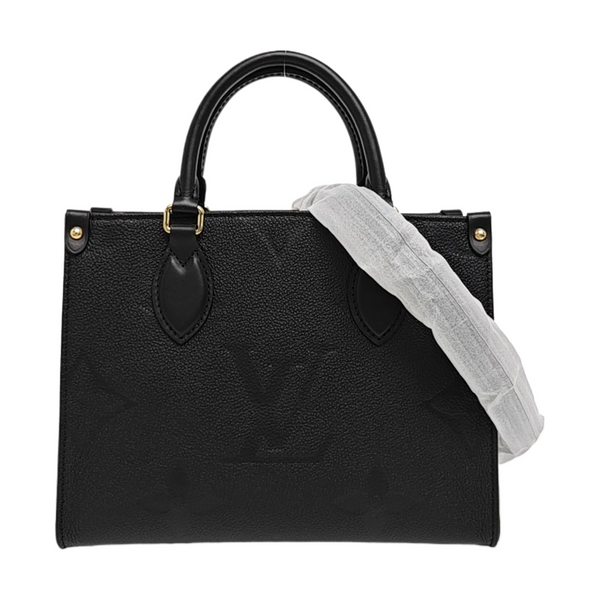 ONTHEGO PM Monogram Calfskin Black