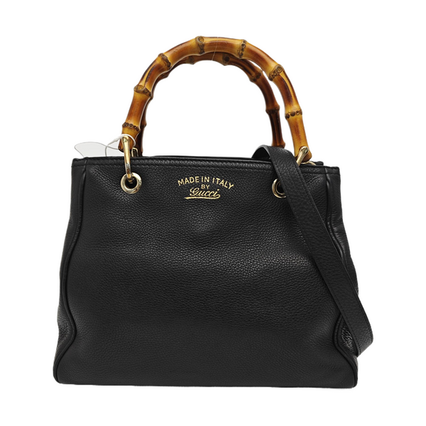 Bamboo 1947 Medium Calfskin Black