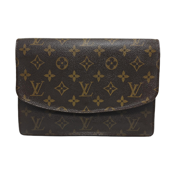 POCHETTE RABAT Monogram Coated Canvas Brown