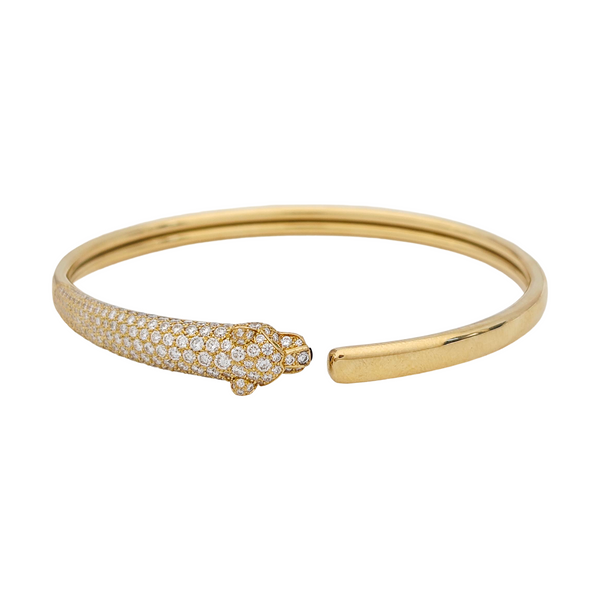 PANTHÈRE DE CARTIER 18k Rose Gold Bangle