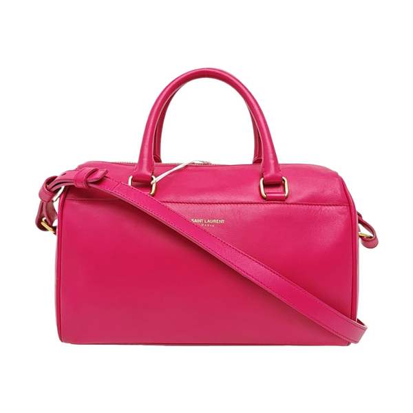 DUFFLE Calfskin Red