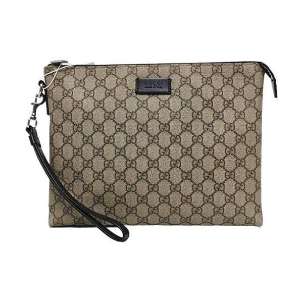 Monogram Coated Canvas Brown