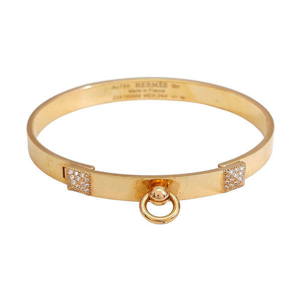 Collier De Chien 18k Rose Gold Bangle