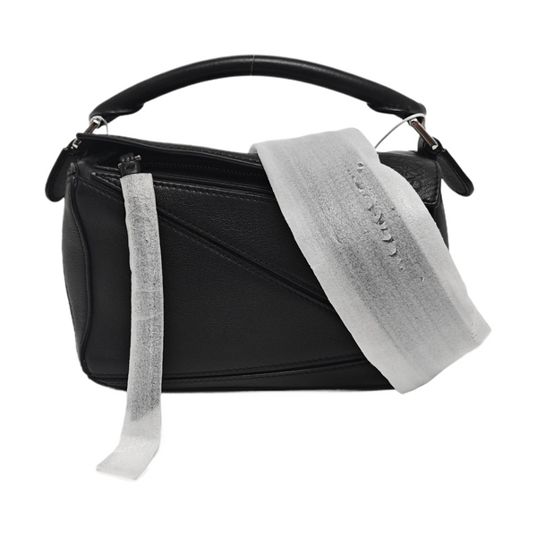 Puzzle Mini Calfskin Black