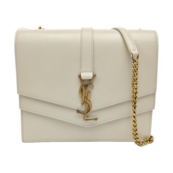 MONTAIGNE Calfskin White
