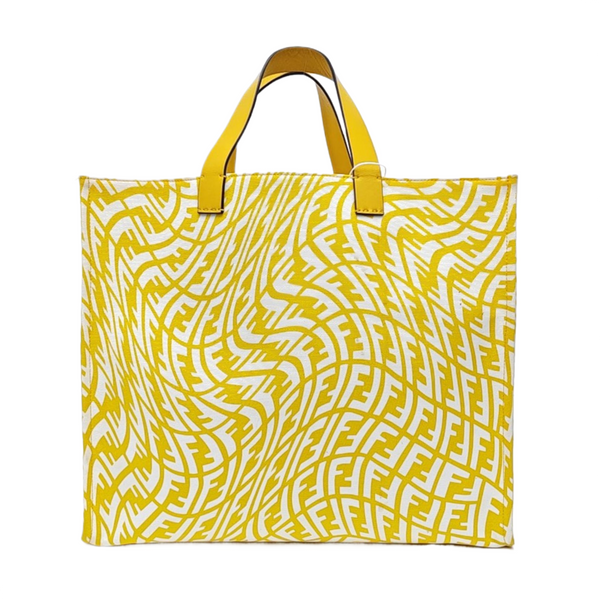 FF Vertigo Coated Canvas Yellow