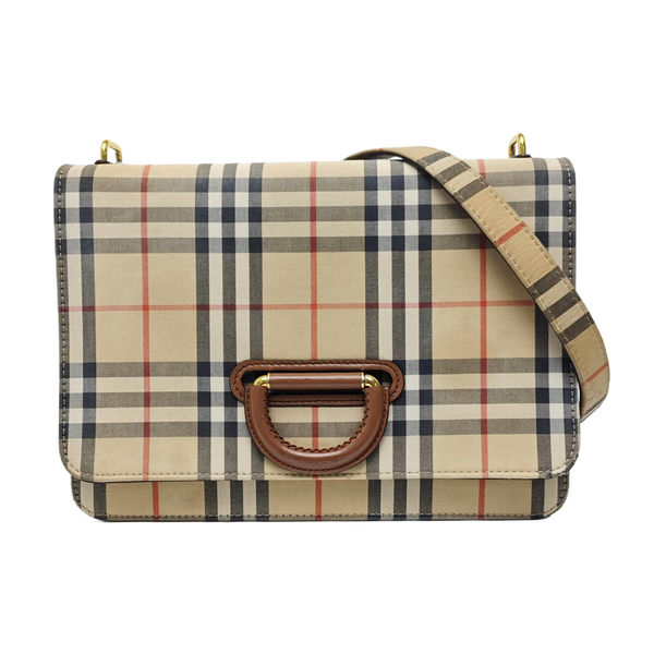 Canvas Shoulder Bag Beige