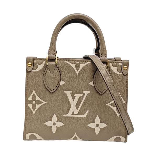 ONTHEGO BB Monogram Calfskin Gray