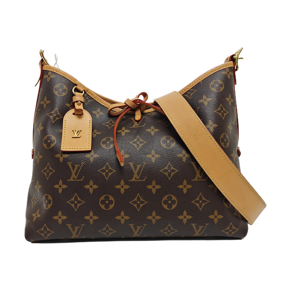 CARRYALL PM Monogram Coated Canvas Brown