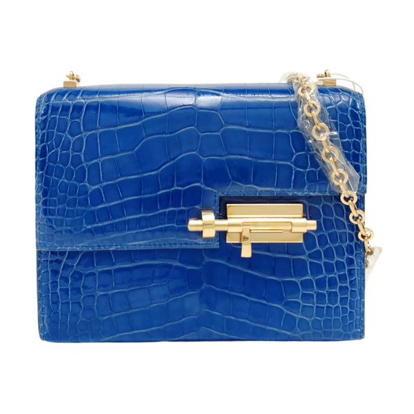 Verrou 17 Shiny Porosus Crocodile Blue