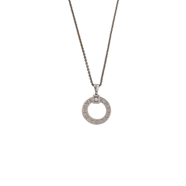 BVLGARI BVLGARI 18k White Gold Silver Necklace