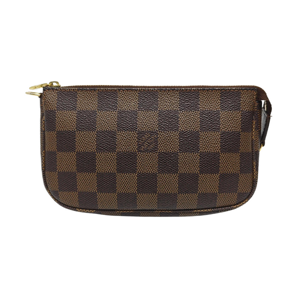 ACCESSOIRES MM Damier Ebene Coated Canvas Brown