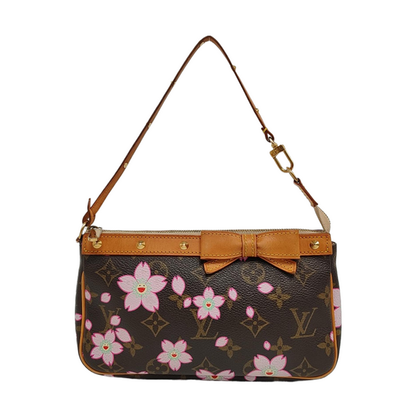 ACCESSOIRES Monogram Coated Canvas Brown