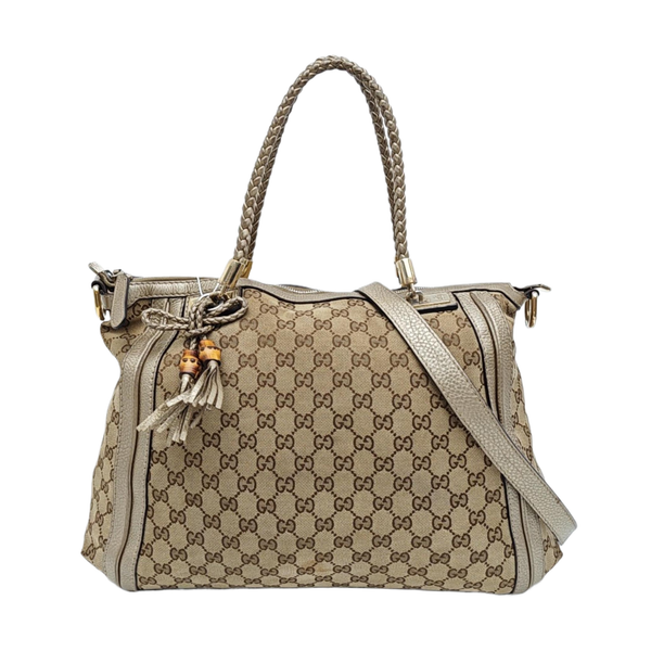 Bella Monogram Canvas Beige