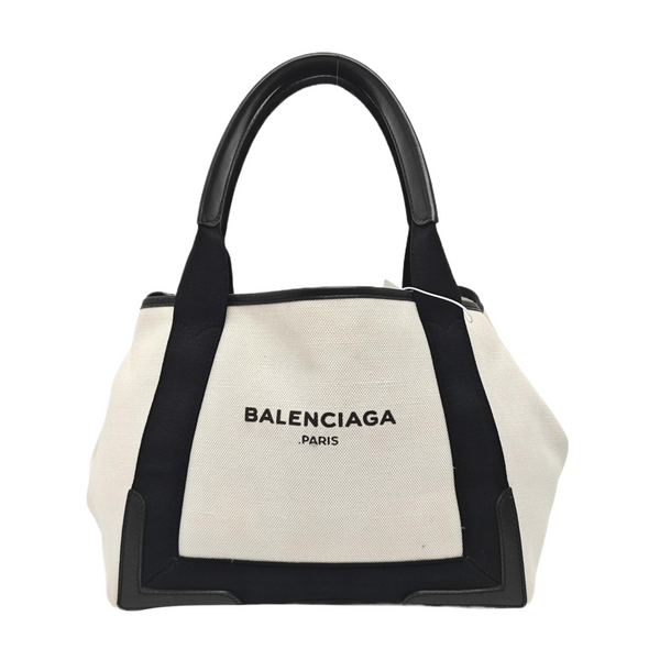 Navy Small Canvas White