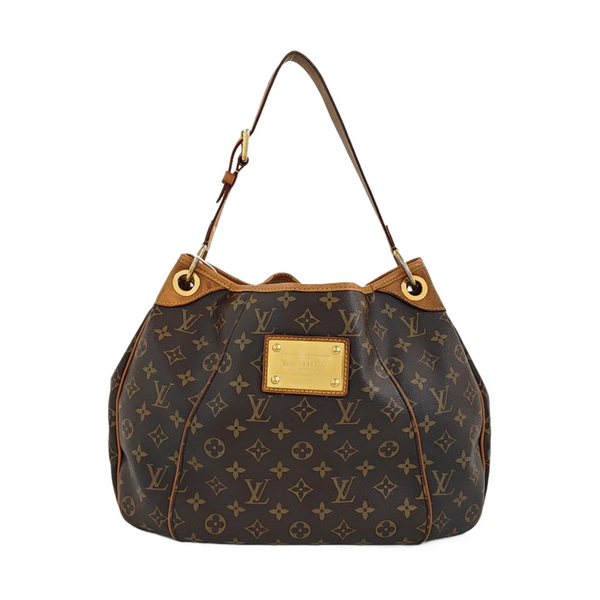 GALLIERA Monogram Coated Canvas Brown
