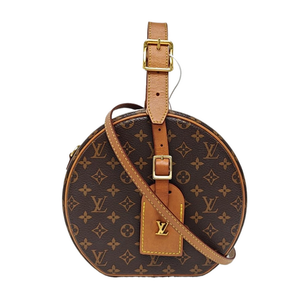 BOITE CHAPEAU PM Monogram Coated Canvas Brown