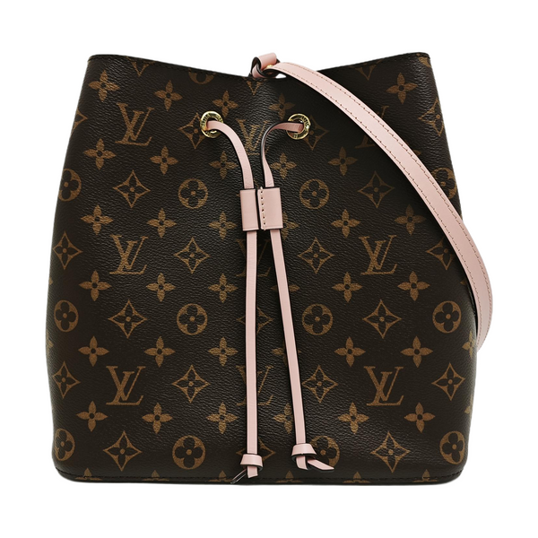 NÉONOÉ MM Monogram Coated Canvas Brown