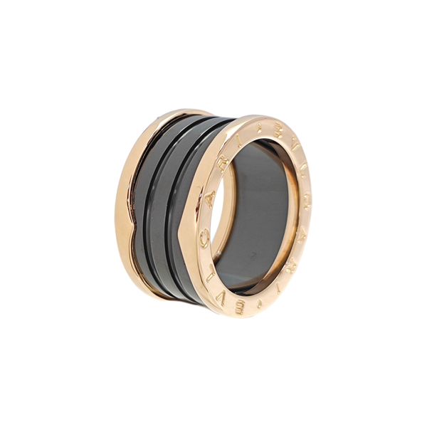 B.ZERO1 18k Rose Gold Ring EU 57