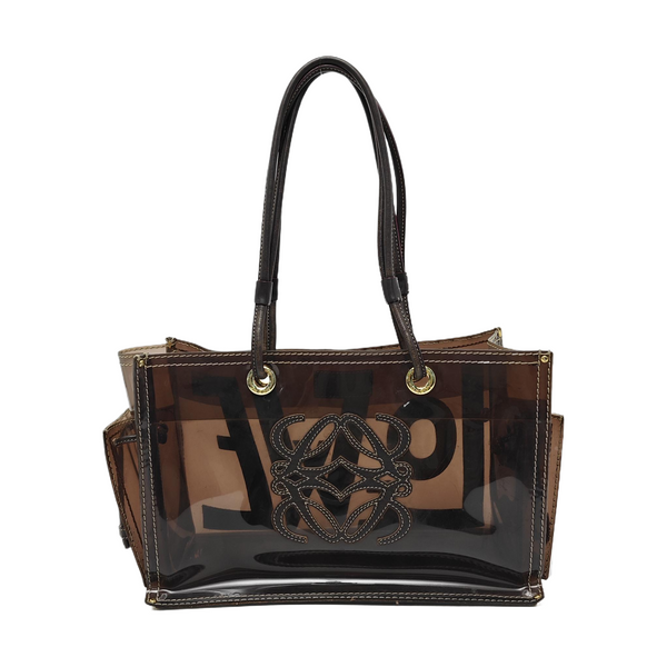 Special Material Tote Bag Brown