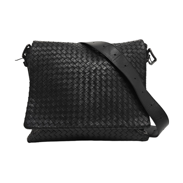 Calfskin Shoulder Bag Black