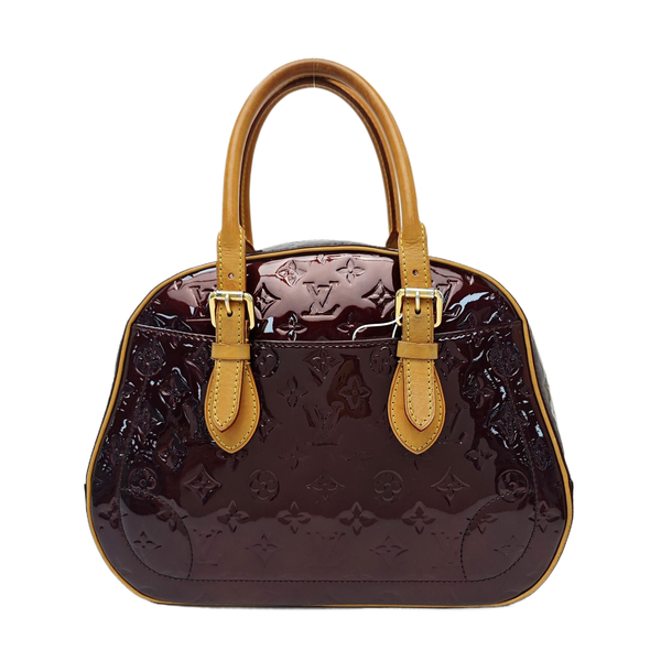 SUMMIT DRIVE Monogram Patent Leather Red