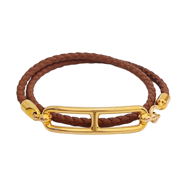 Roulis Metal Brown Bracelet