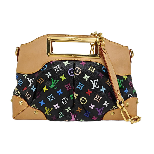LV × TM JUDY MM Monogram Coated Canvas Black