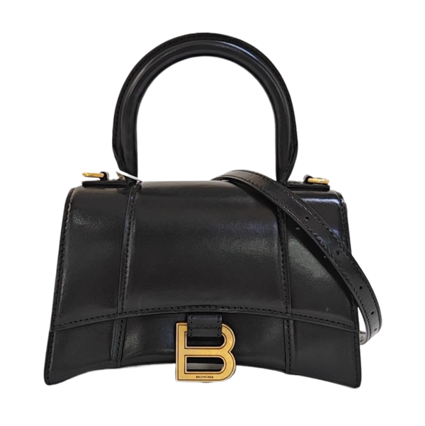 Hourglass XS Calfskin Black