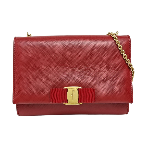 Ginny Calfskin Red