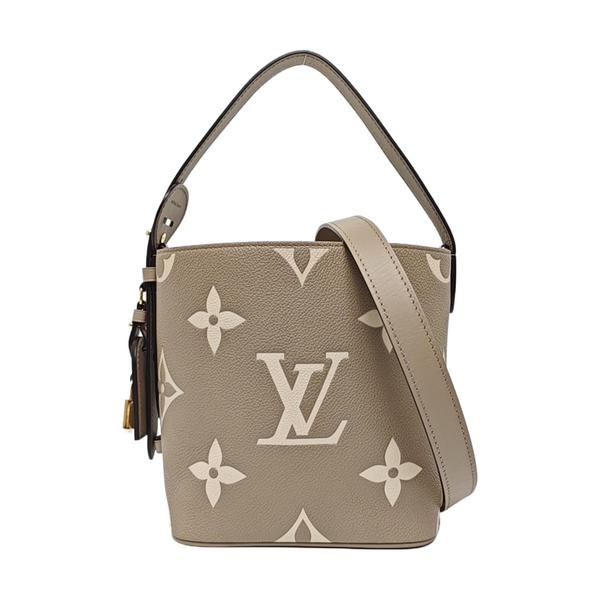 ALL IN BB Monogram Calfskin Gray