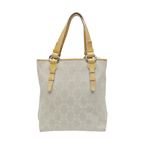 Canvas Top Handle Bag Gray