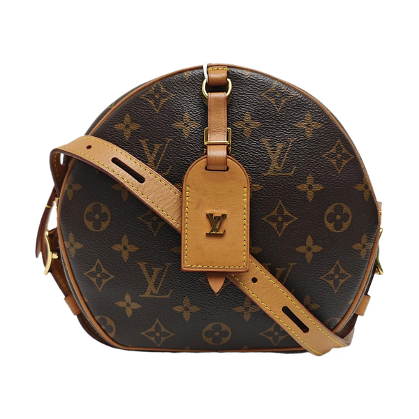 BOITE CHAPEAU MM Monogram Coated Canvas Brown