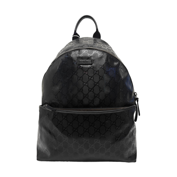 Signature Monogram Coated Canvas Black